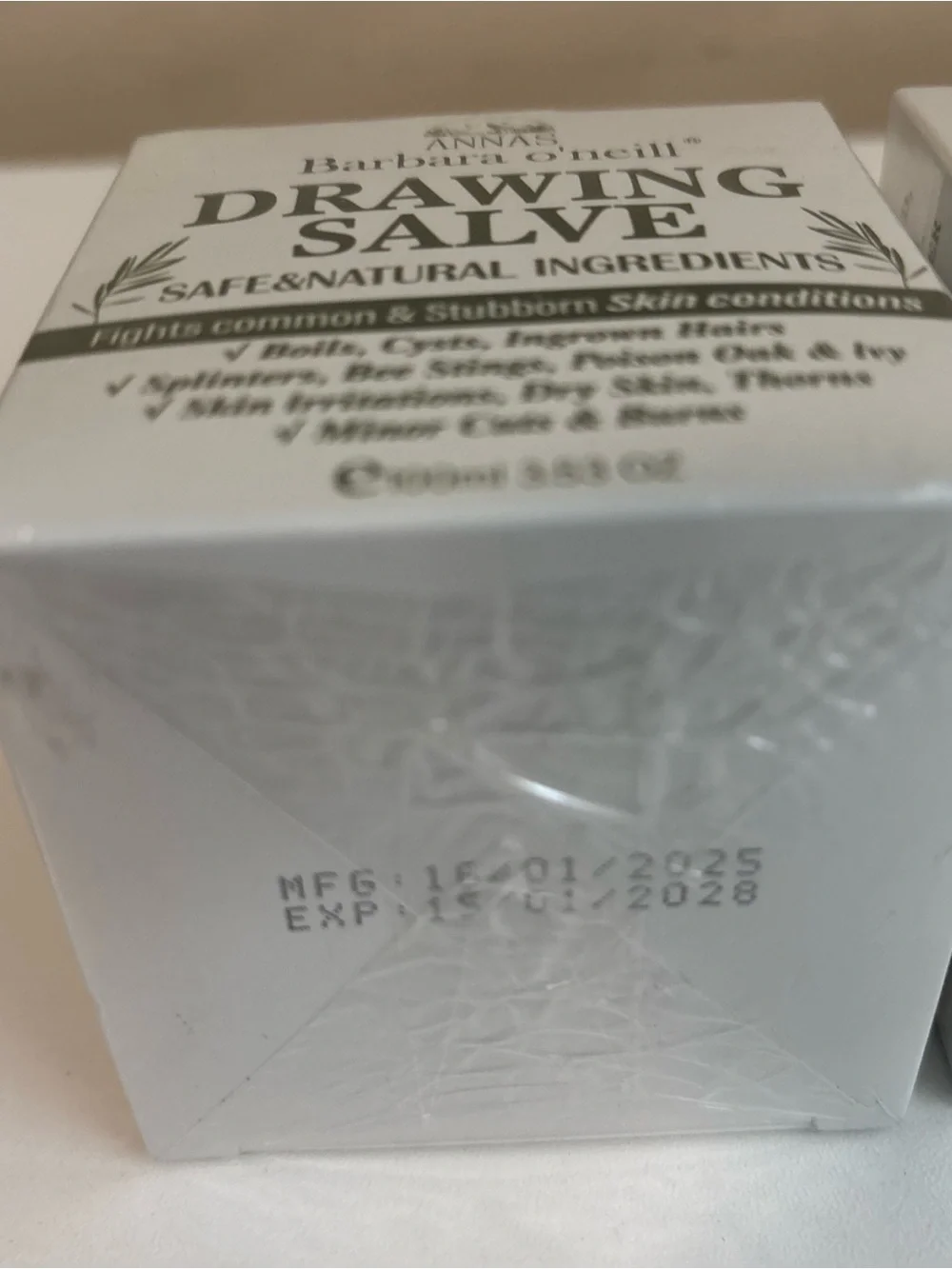 2 ANNAS Drawing Salve for Ingrown Hair Boils Cysts Splinters natural Made in USA